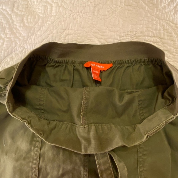 Joe Fresh Bow Skirt Khaki Green - Picture 3 of 7